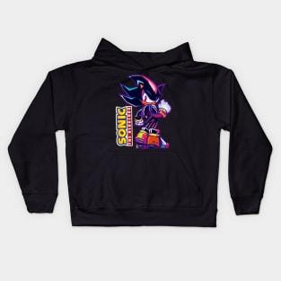 Sonic Wpap Pop Art Kids Hoodie